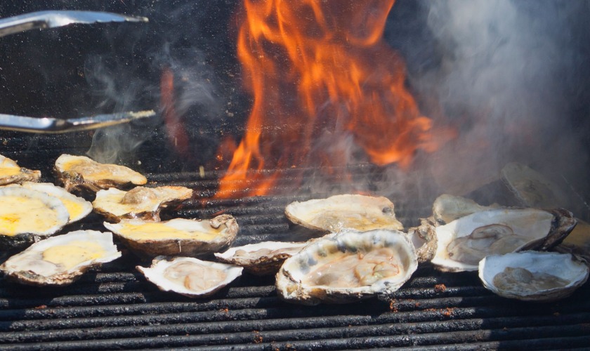 Chargrilled Shucked Oysters Recipe