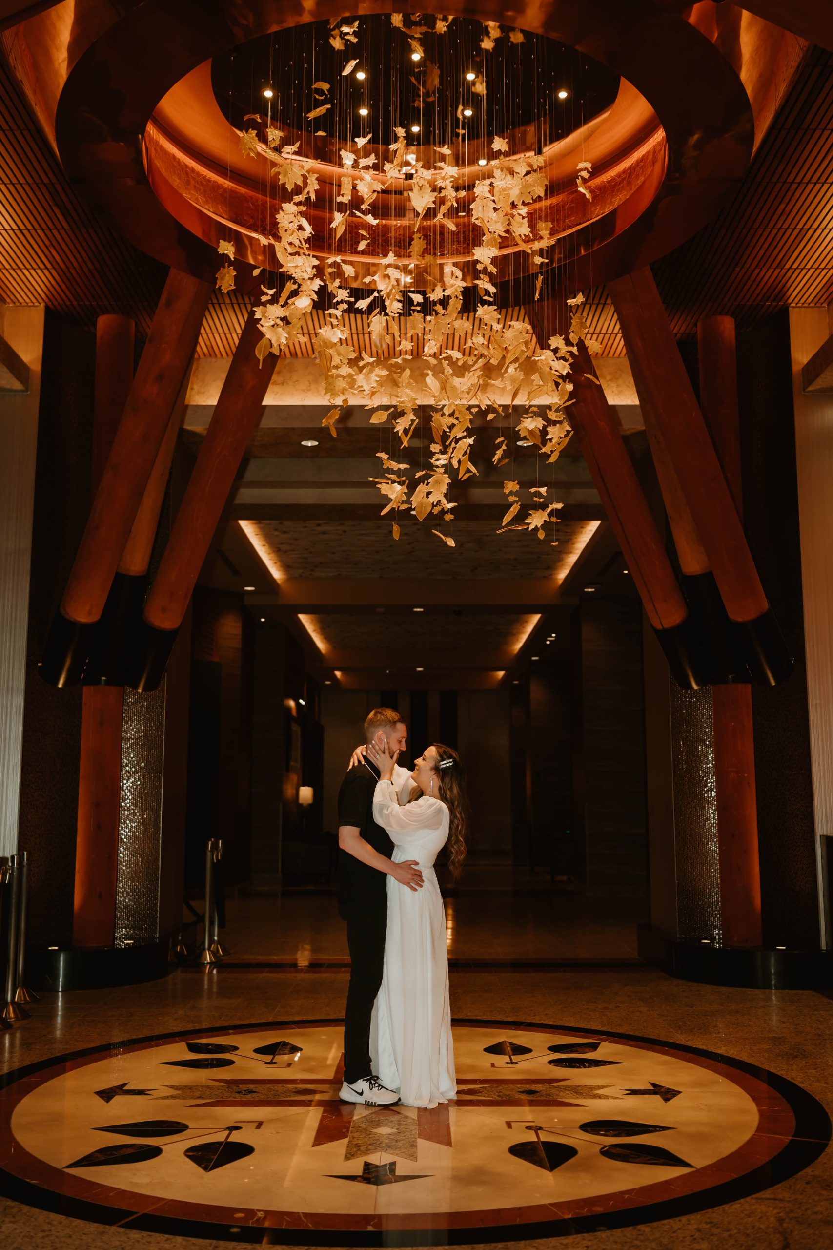 breathtaking wedding photo at Four Winds South Bend. 
