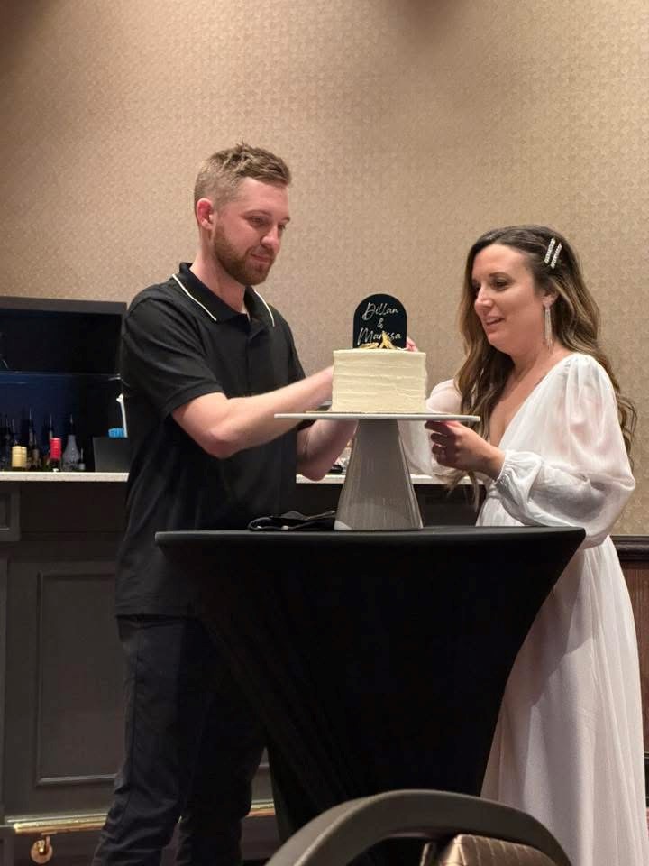 Cake Cutting at Four Winds South Bend. 