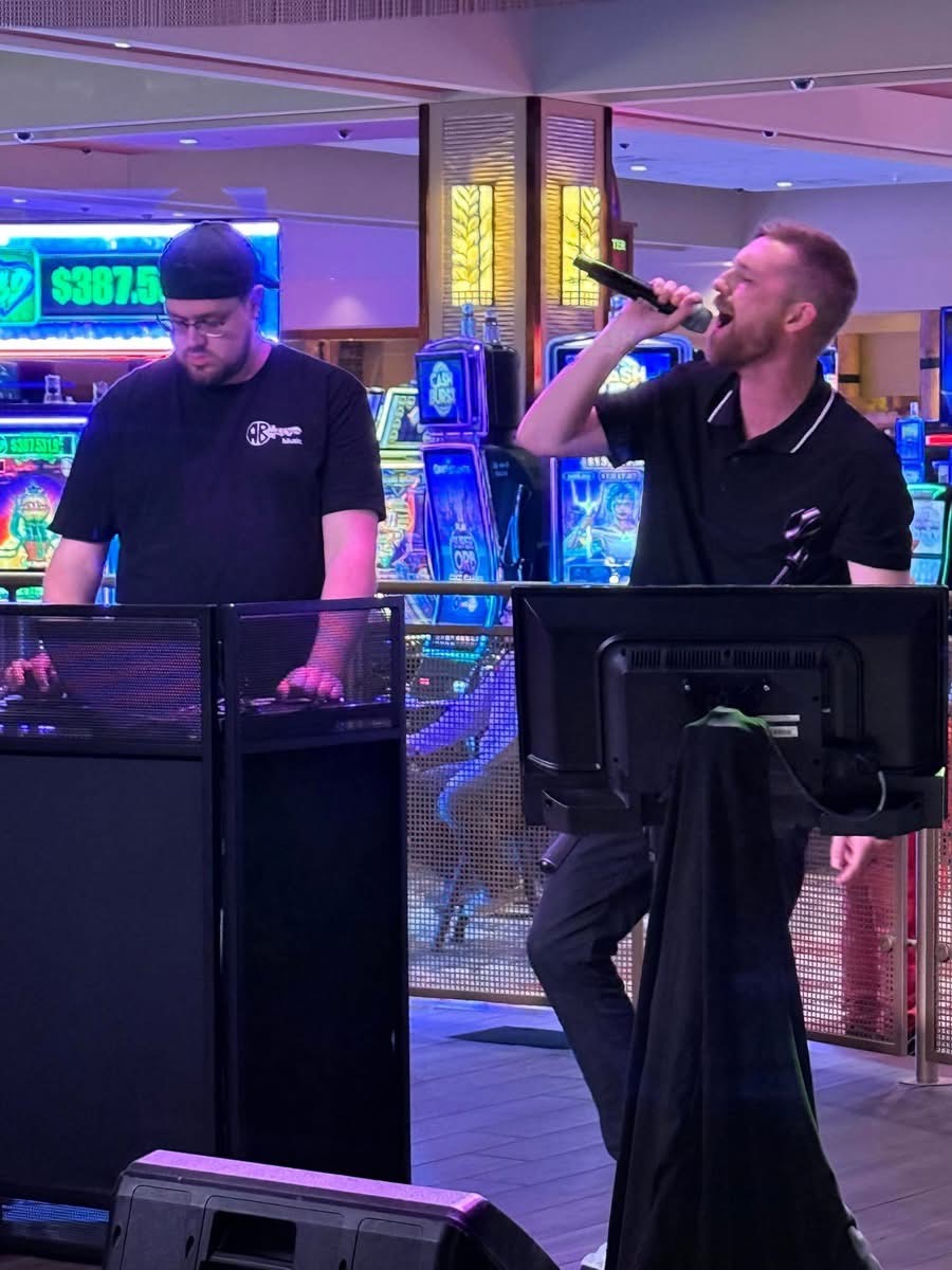 Singin Karaoke at The C Bar South Bend. 